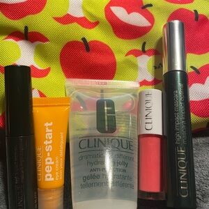 Clinique High Impact Set with Makeup Bag New